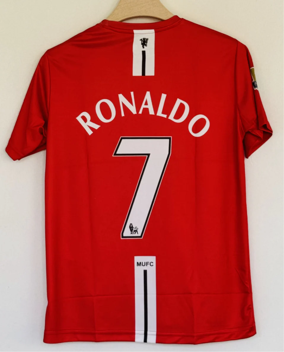 MANCHESTER UNITED 2007/2008 - CAMISETA RETRO CRISTIANO RONALDO #7