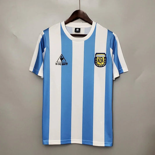 ARGENTINA 1986 - CAMISETA RETRO MARADONA #10