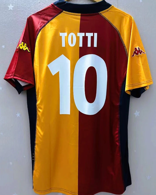 AS ROMA 2001/02 – CAMISETA RETRO FRANCESO TOTTI #10
